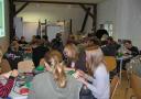 8a im Physiklabor im Schloss Brake