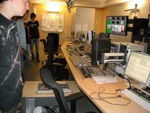 Studio-Regie beim WDR Bielefeld